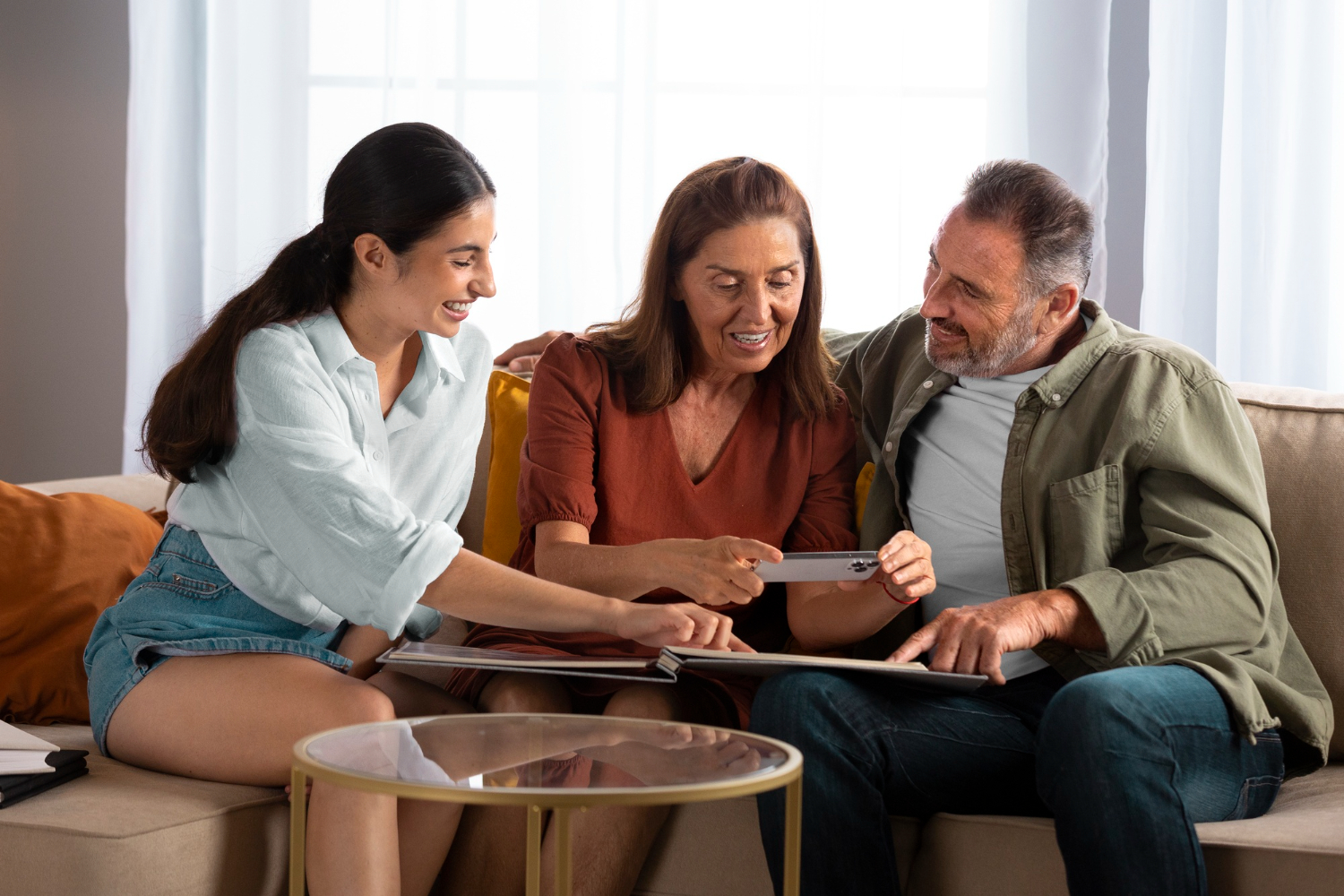 A family looking for a Life Insurance.