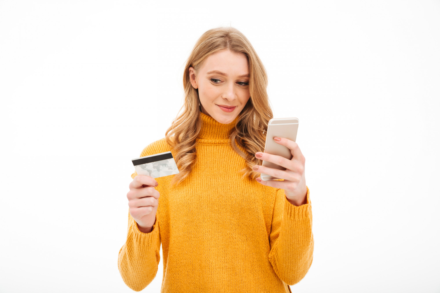 Woman using her Wells Fargo Health Advantage.