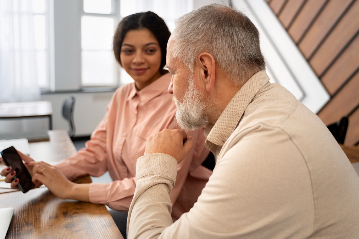 Man learning about Social Security changes for 2025.