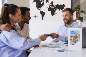 Domestic vs international travel shift