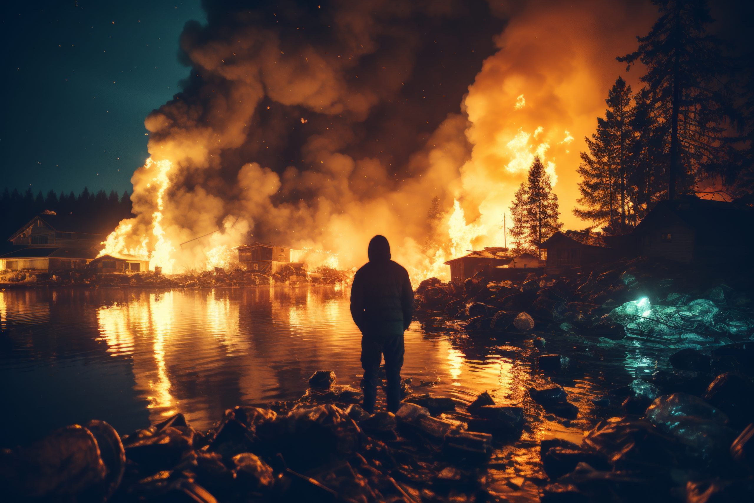 What do wildfire insurance policies typically cover?